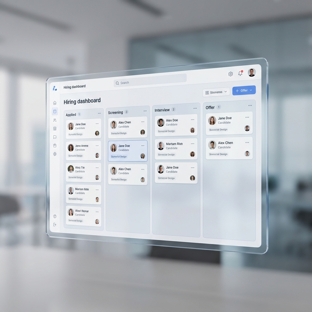 HireDesk ATS kanban